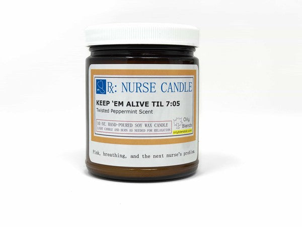 Nurse Candles   50 Hour Burn Time Soy Wax Candles