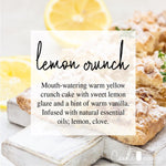 Lemon Crunch 16oz Mason Pure Soy Candle