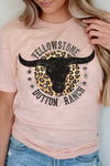 YELLOWSTONE DUTTON RANCH GRAPHIC T SHIRT