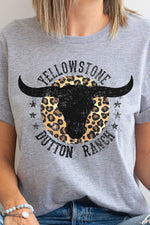 YELLOWSTONE DUTTON RANCH GRAPHIC T SHIRT