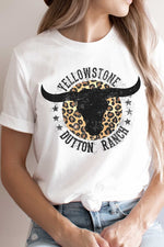 YELLOWSTONE DUTTON RANCH GRAPHIC T SHIRT