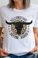 YELLOWSTONE DUTTON RANCH GRAPHIC T SHIRT