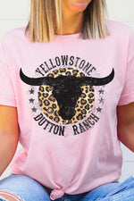 YELLOWSTONE DUTTON RANCH GRAPHIC T SHIRT