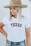 Texas Leopard Curve Graphic Tee
