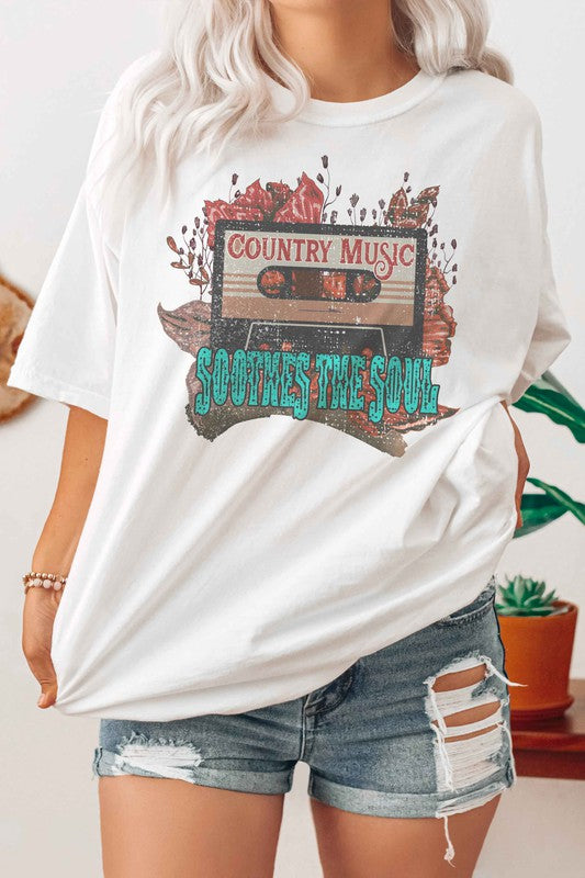 COUNTRY MUSIC GRAPHIC T SHIRT