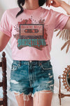 COUNTRY MUSIC GRAPHIC T SHIRT