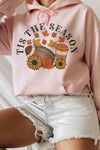 FOOTBALL PUMPKIN SEASON GRAPHIC HOODIE