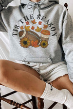 FOOTBALL PUMPKIN SEASON GRAPHIC HOODIE