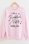 PUMPKIN PATCH DAY GRAPHIC SWEATSHIRT PLUS SIZE