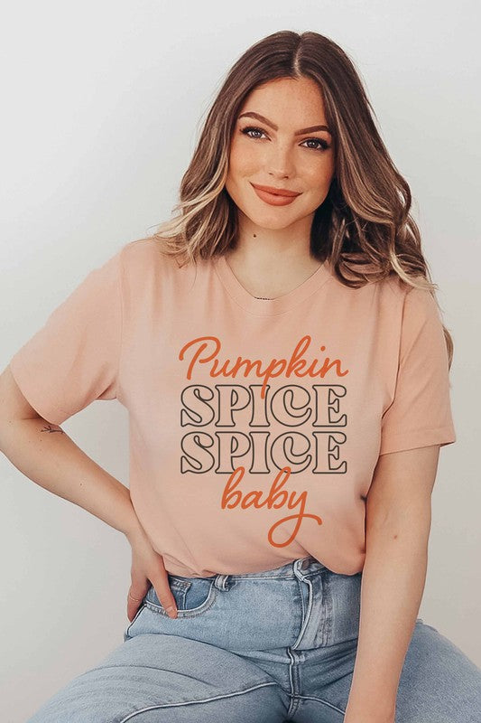 PUMPKIN SPICE BABY GRAPHIC TEE