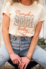 PUMPKIN SPICE BABY GRAPHIC TEE