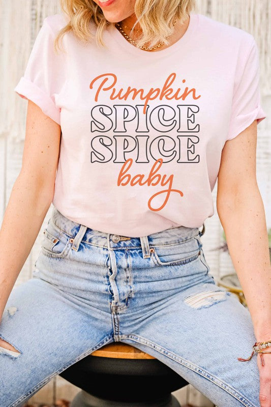 PUMPKIN SPICE BABY GRAPHIC TEE