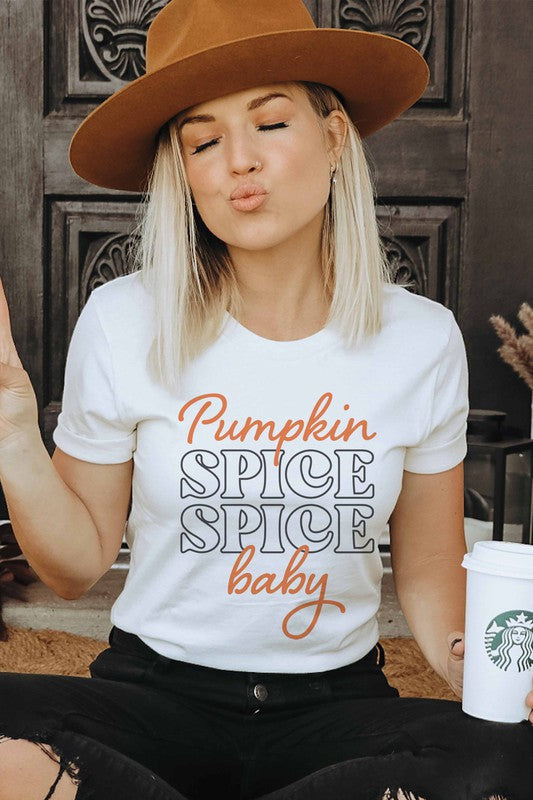 PUMPKIN SPICE BABY GRAPHIC TEE