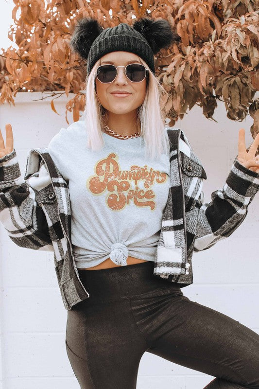 PUMPKIN SPICE GRAPHIC TEE