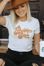 PUMPKIN SPICE GRAPHIC TEE