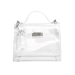 CLEAR HIGH QUALITY TRANSPARENT TOP HANDLE BAG