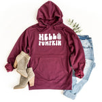 Hello Pumpkin Bold Graphic Hoodie