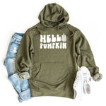Hello Pumpkin Bold Graphic Hoodie