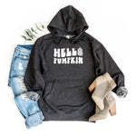 Hello Pumpkin Bold Graphic Hoodie