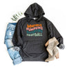Bonfires Pumpkins Football Graphic Hoodie