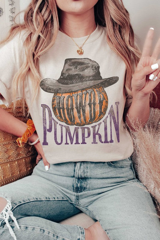 HOWDY PUMPKIN GRAPHIC TEE