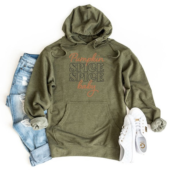 Pumpkin Spice Spice Baby Graphic Hoodie