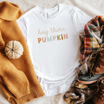 Hey There Pumpkin Colorful Short Sleeve Tee