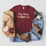 Hey There Pumpkin Colorful Short Sleeve Tee